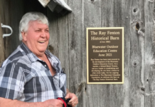 Bluewater Outdoor Education Center honours a founding member