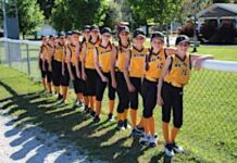 Saugeen Shores Champions 2022 PWSA U11B Sting bring home the Gold medal