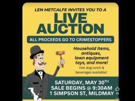 Live Auction and Golf Classic tournament to raise funds for Crime Stoppers
