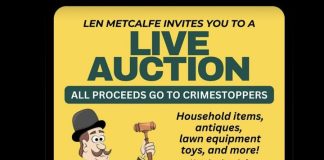 Live Auction and Golf Classic tournament to raise funds for Crime Stoppers