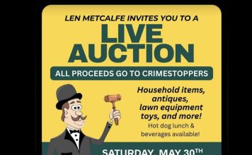 Live Auction and Golf Classic tournament to raise funds for Crime Stoppers