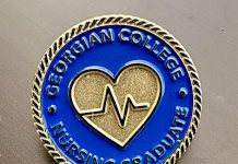 Georgian College marks milestone: First Honours Bachelor of Science – Nursing graduates receive nursing pins