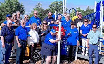 It was a community effort for G. C. Huston Public School’s new revitalized playground