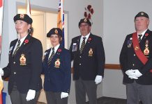 Port Elgin Legion Branch 340 honours Veterans with a special event