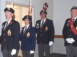 Port Elgin Legion Branch 340 honours Veterans with a special event