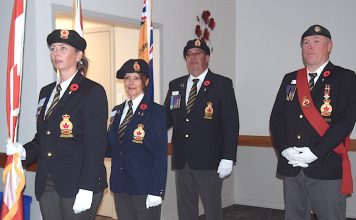 Port Elgin Legion Branch 340 honours Veterans with a special event