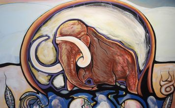 The Woodland People – an art exhibit based on Indigenous archeological sites