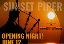 The tradition continues as the Sunset Piper returns – Opening Night Friday, June 12th