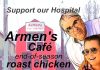 Armen’s closes out the summer with his famous roast-chicken dinner – a fundraiser for local health care