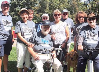 Two Mayors attend Walk it for Parkinson’s in Saugeen Shores