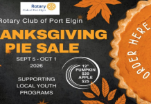 Fall is time for Rotary pumpkin pie fundraiser for youth