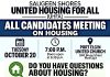 Election 2026: All Candidates session on Affordable Housing on October 20th