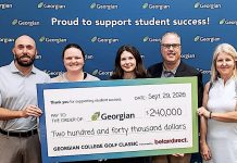 Georgian College Golf Classic presented by belairdirect shatters records
