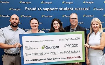 Georgian College Golf Classic presented by belairdirect shatters records